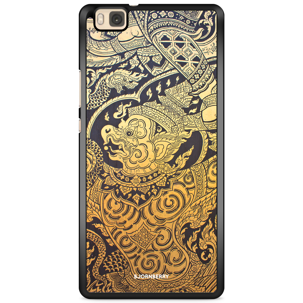 Huawei P8 Lite Case - Gold Thai