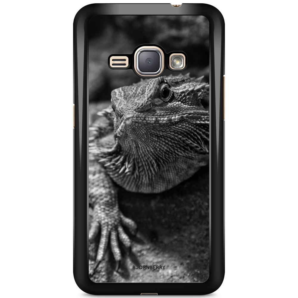 Samsung Galaxy J1 (2016) Case - Black/White Lizard
