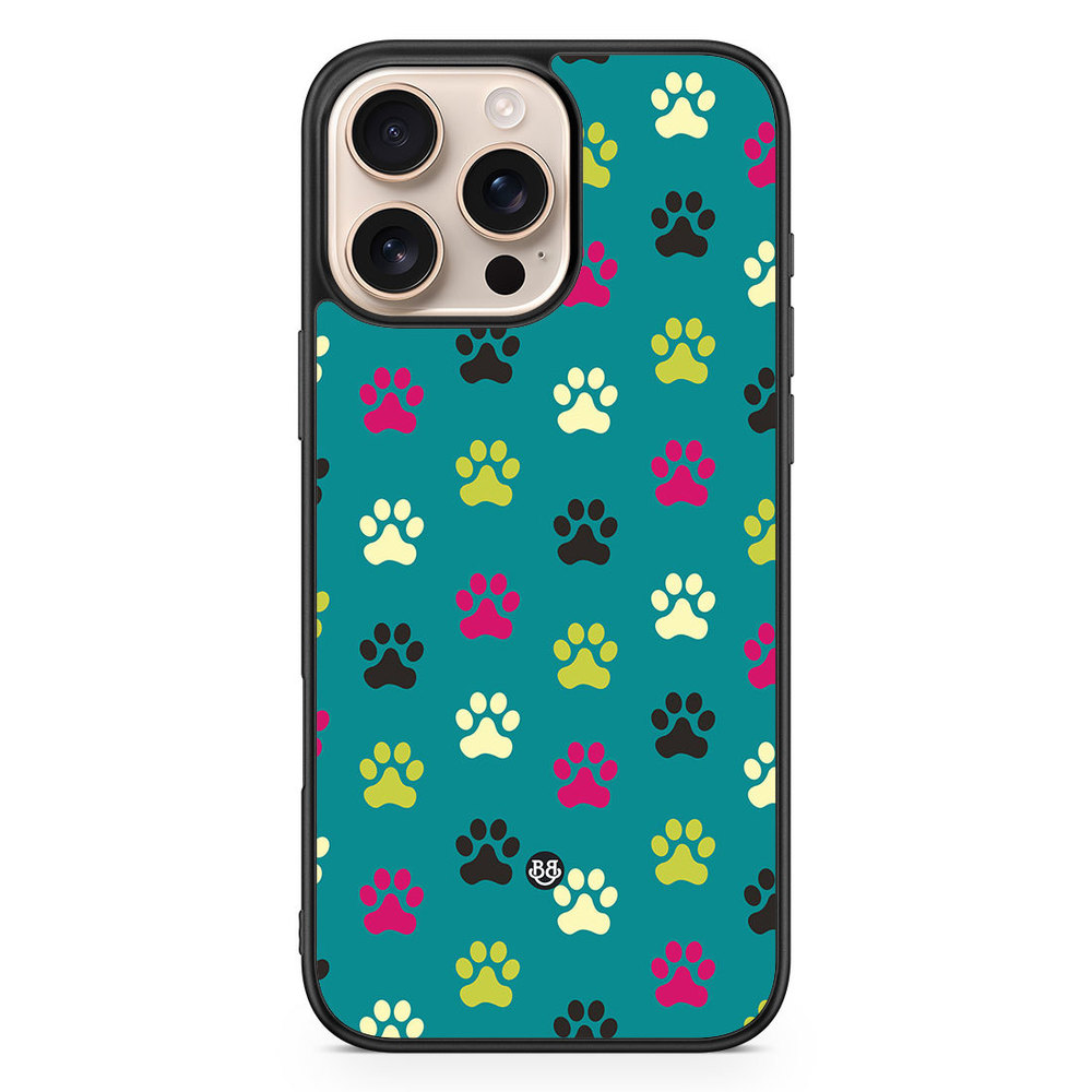 iPhone 16 Pro Max Case - Dog Footprint