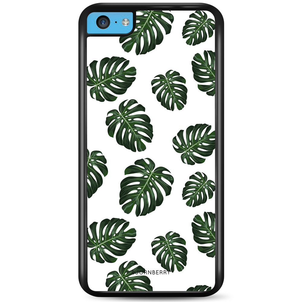 iPhone 5C Case - Monstera Pattern