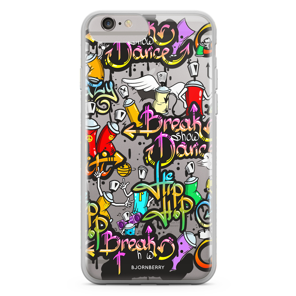 iPhone 6 Plus/6s Plus Fashion Case - Graffiti