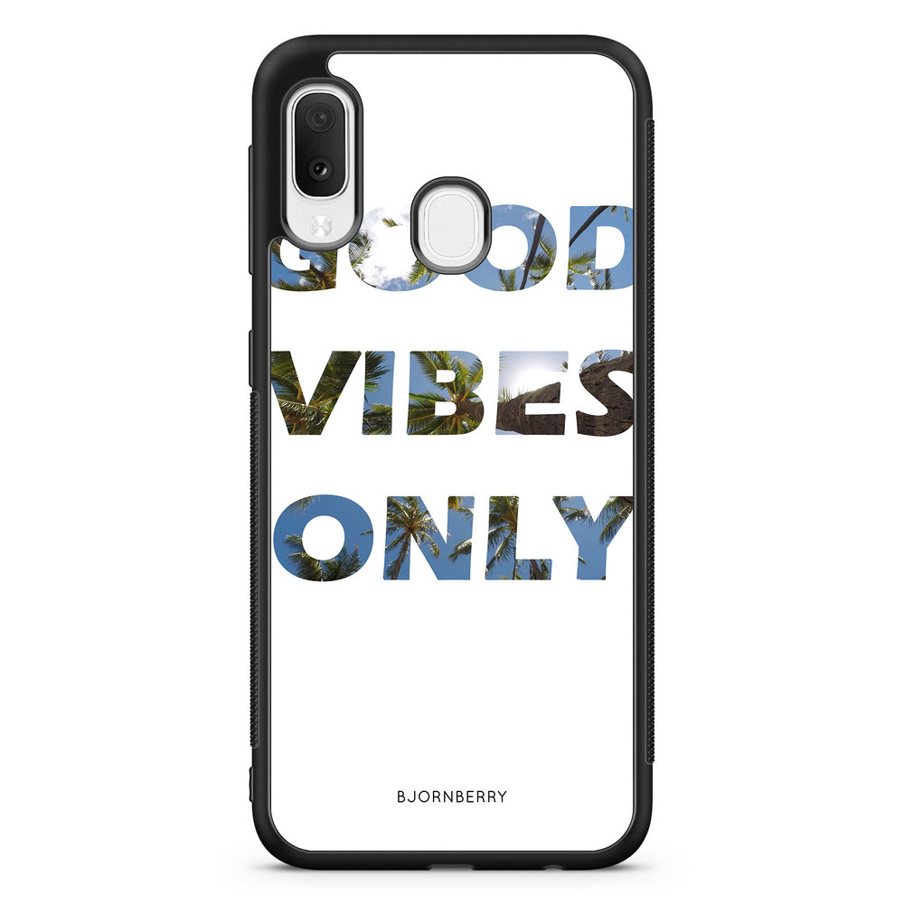 Samsung Galaxy A20e Case - Good Vibes Only