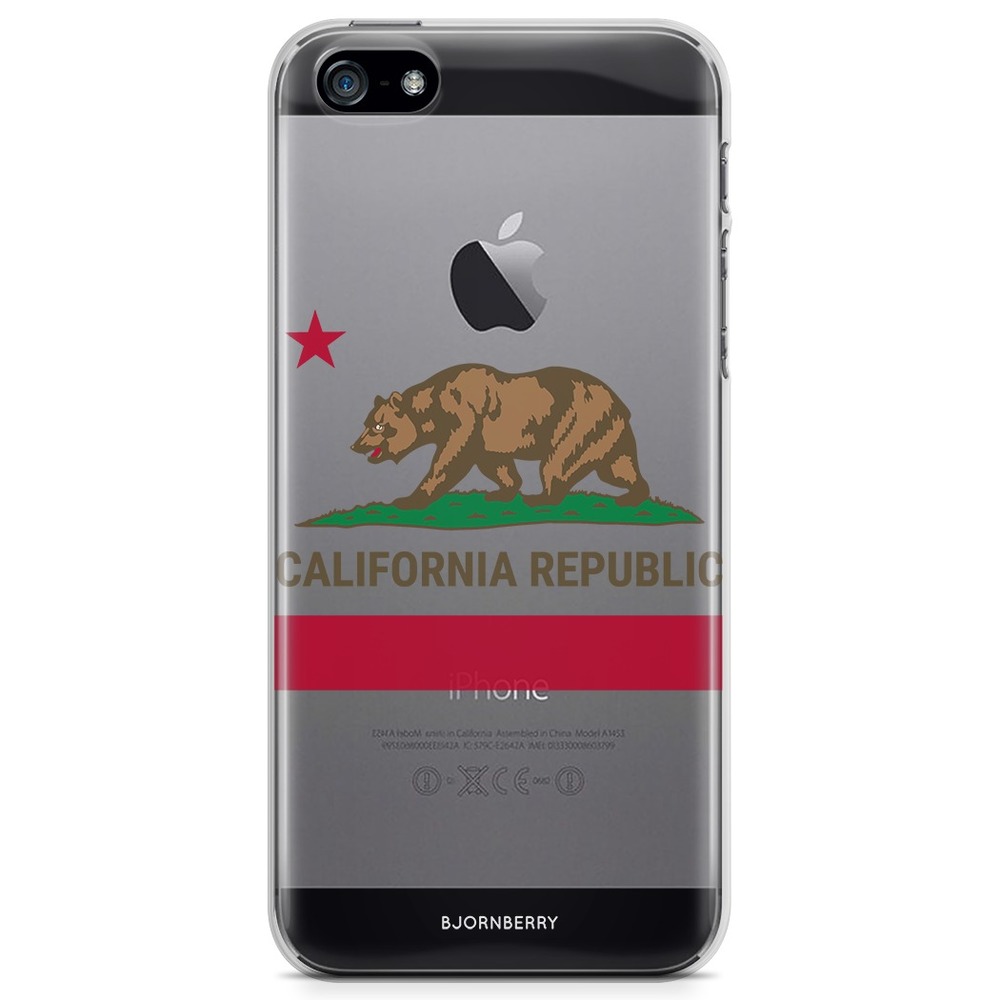 iPhone 5/5S/SE (2016) TPU Case - California Bear