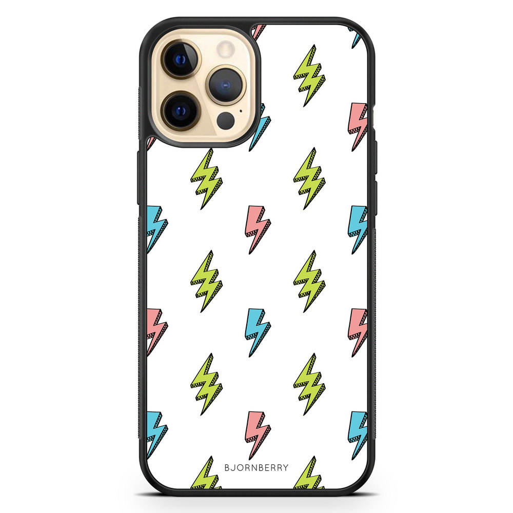 iPhone 12 Pro Max Case - Lightning Bolts