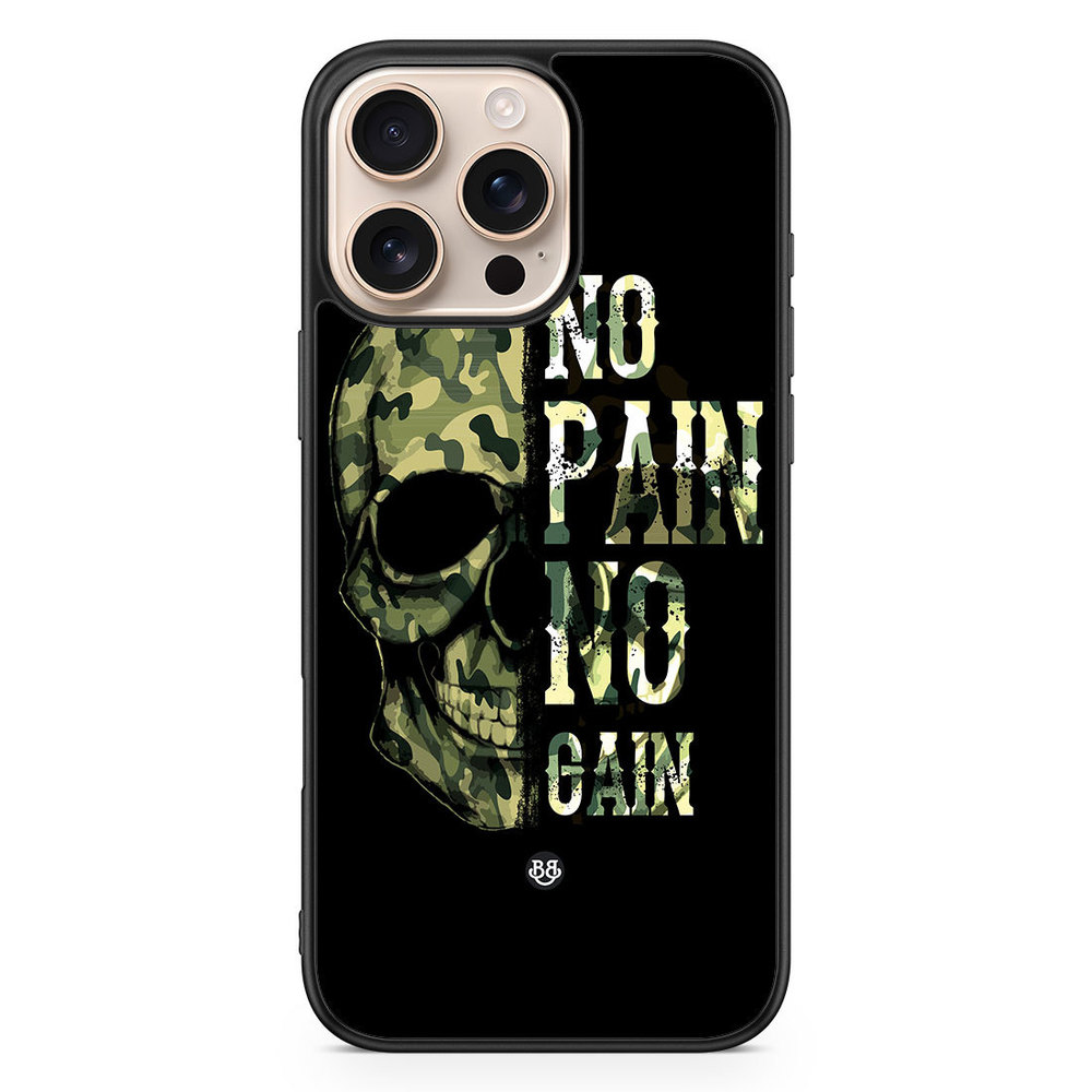iPhone 16 Pro Max Case - No Pain No Gain