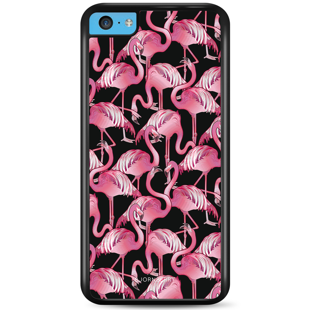 iPhone 5C Case - Flamingos