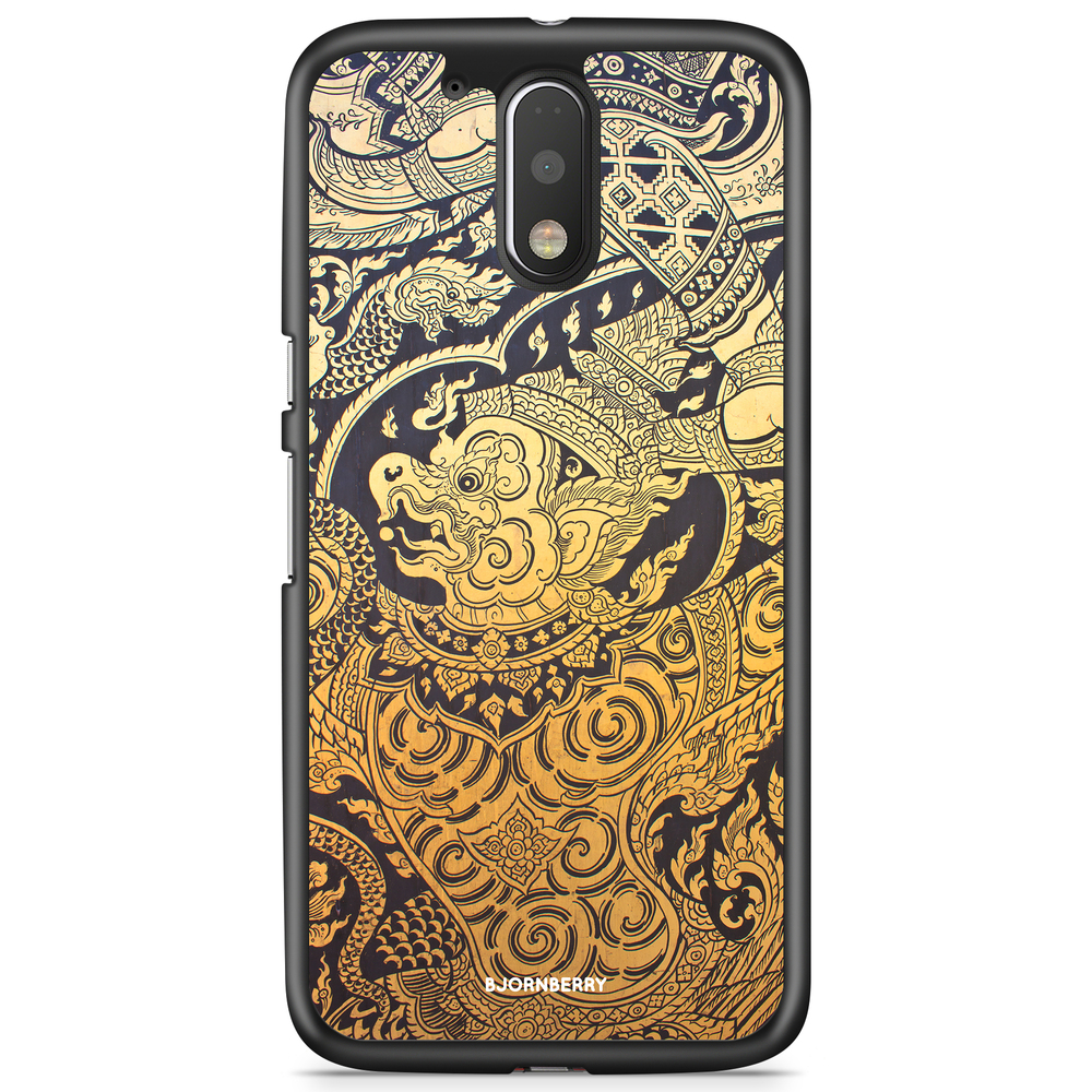 Moto G4/G4 Plus Case - Gold Thai