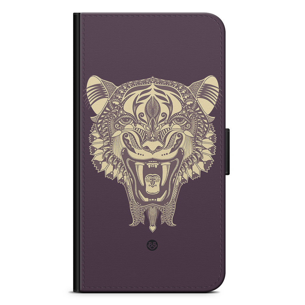 Xiaomi 12 Pro Wallet Case - Mandala Panther
