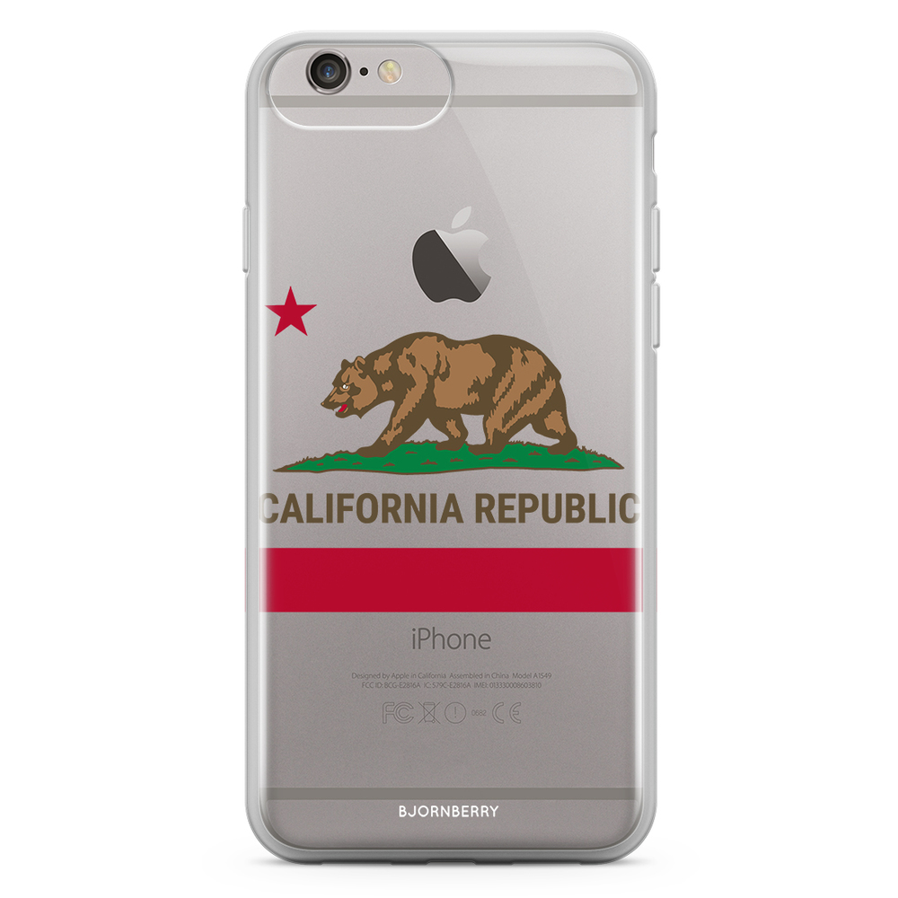 iPhone 6 Plus/6s Plus Fashion Case - California Bear