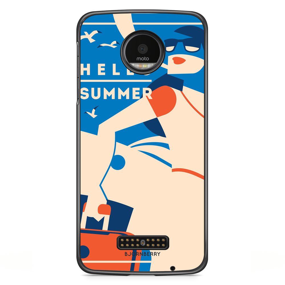 Motorola Moto Z Case - Hello Summer