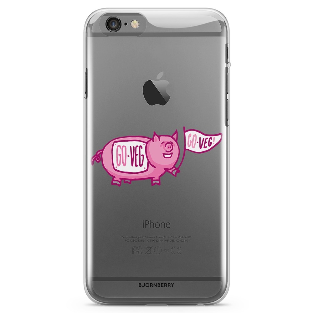 iPhone 6 Plus/6s Plus TPU Case - Pink Pig