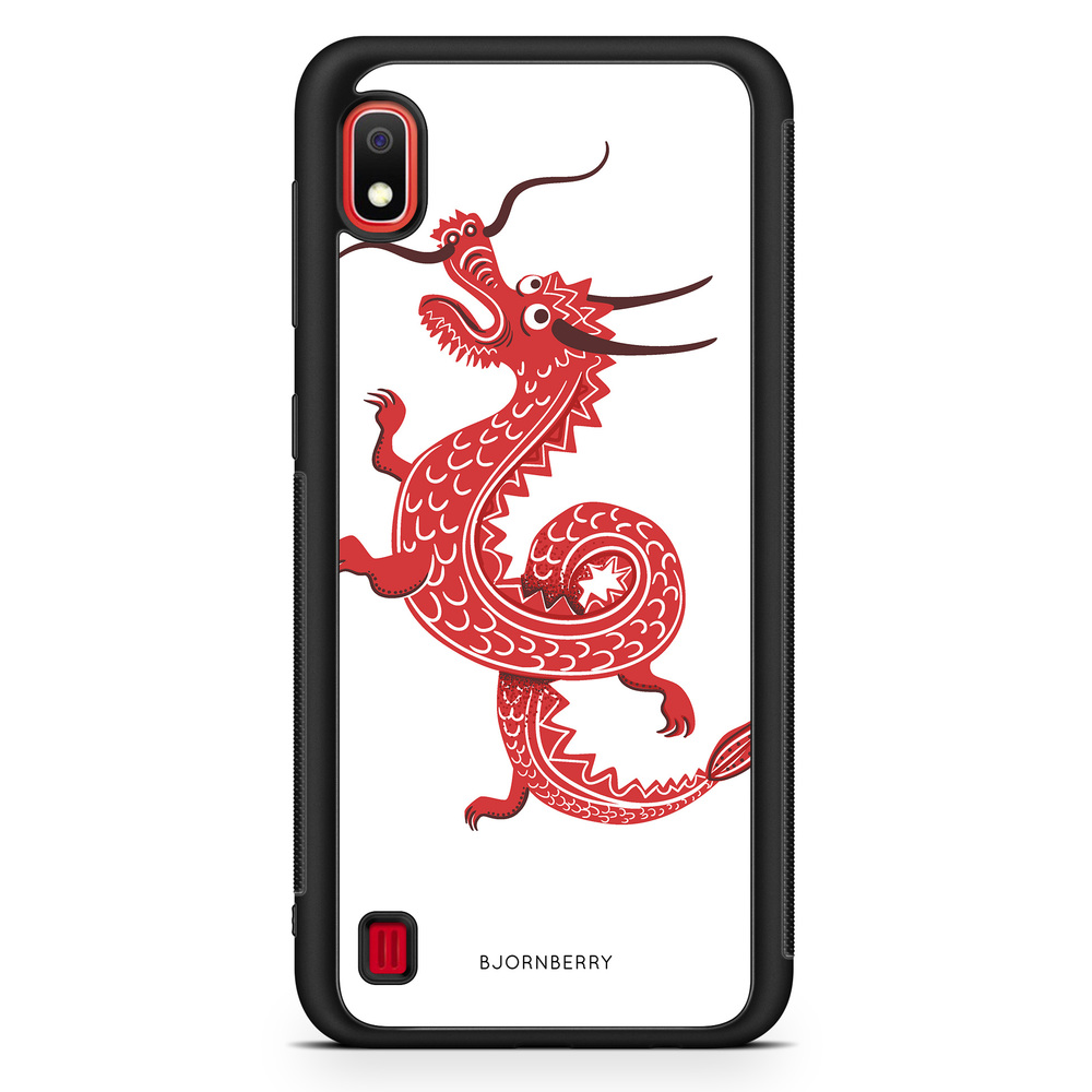 Samsung Galaxy A10 Case - Red Dragon