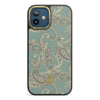Naive iPhone 12 Case - Paisley Green