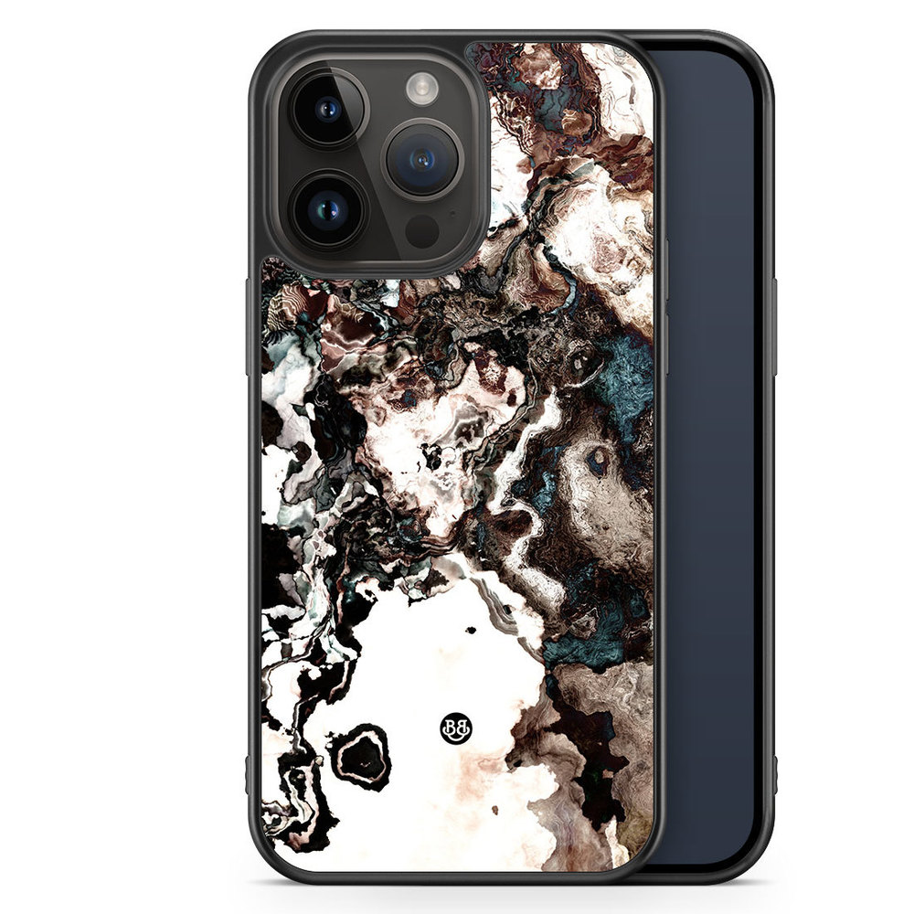 iPhone 14 Pro Max Case - Marble Brown