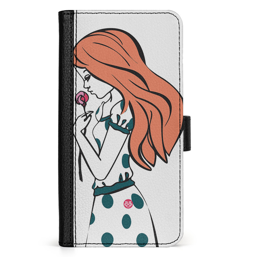 Google Pixel 9 Pro XL Wallet Case - Girl Rose