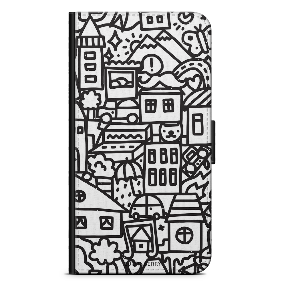 Huawei P9 Plus Plånboksfodral - Stadsliv