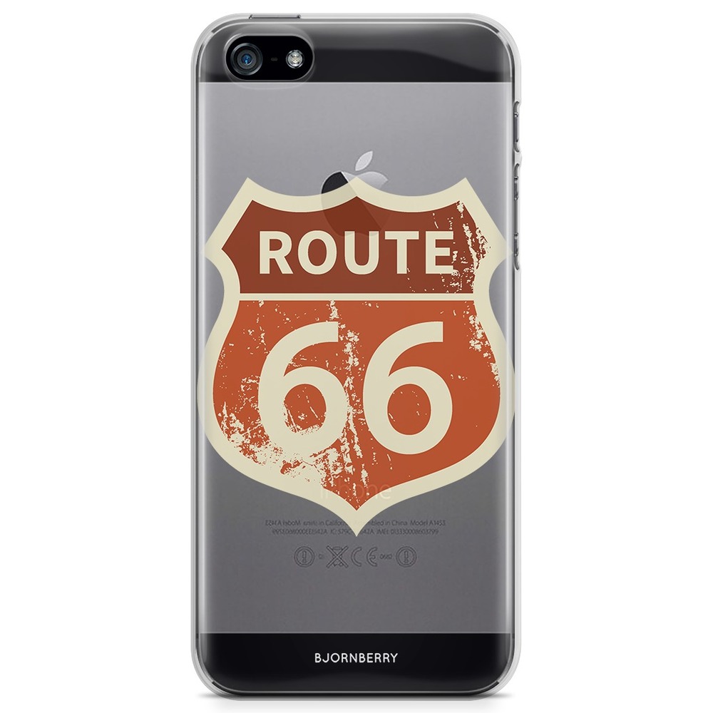 iPhone 5/5S/SE (2016) TPU Case - Route 66