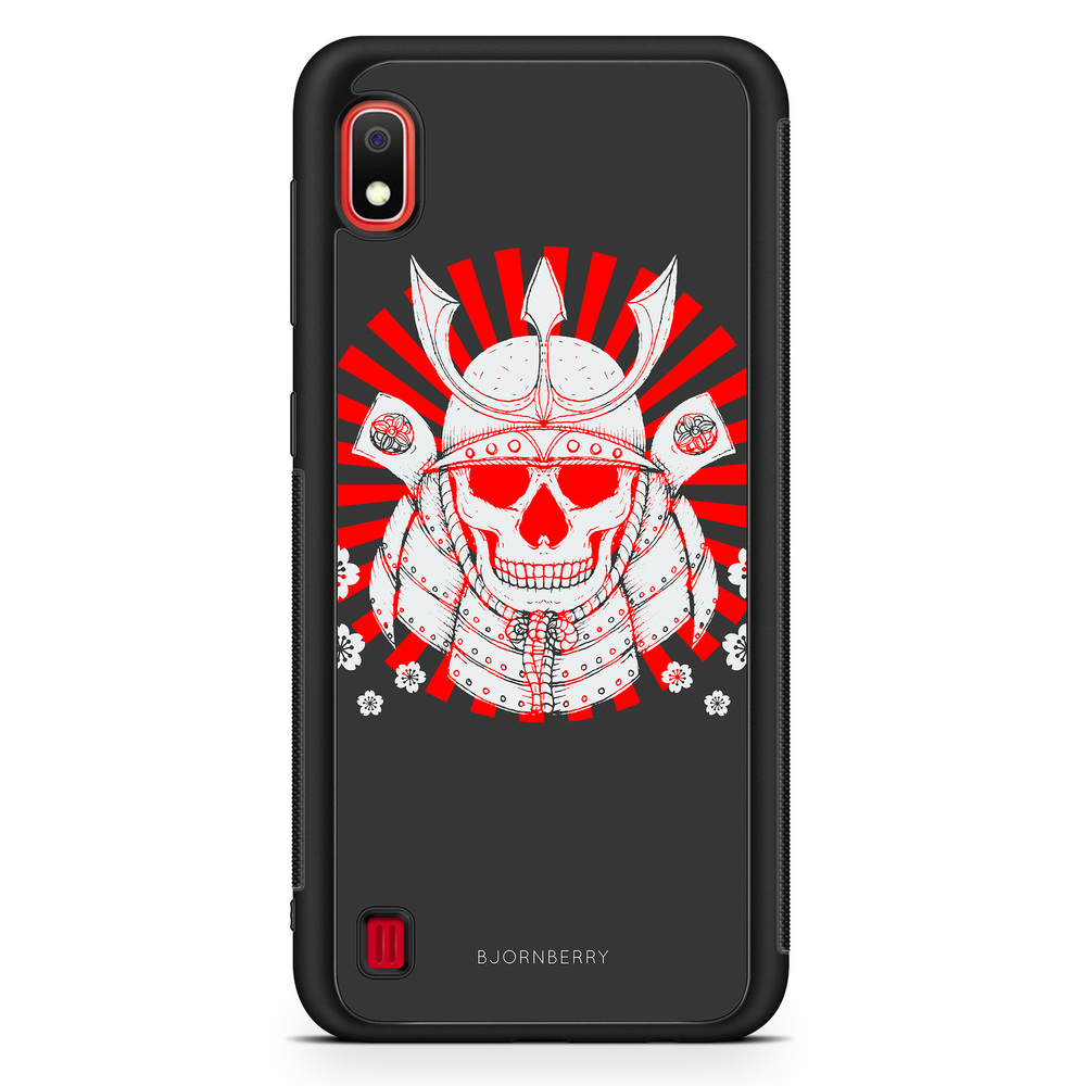 Samsung Galaxy A10 Case - Samurai Skull
