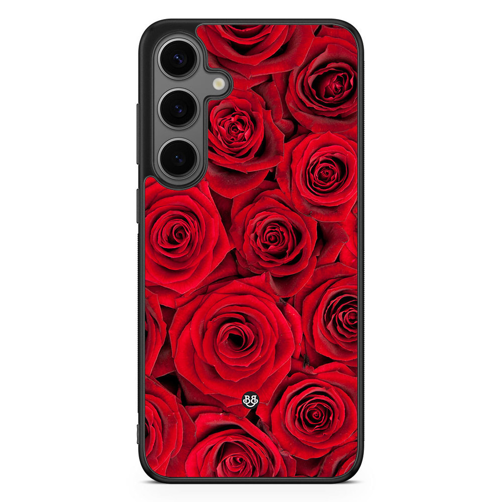 Samsung Galaxy S24 Plus Case - Red Roses