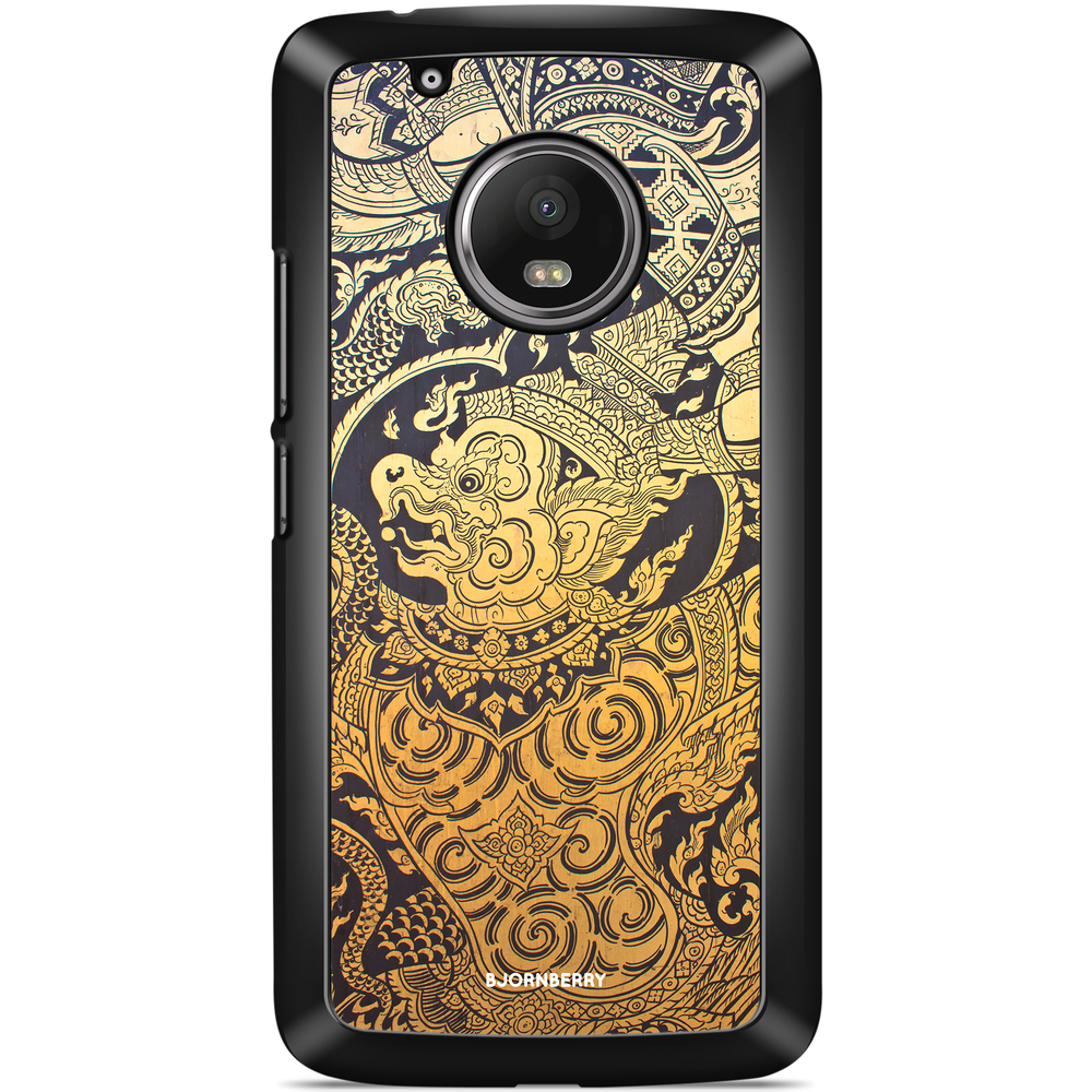 Moto G5 Plus Case - Gold Thai