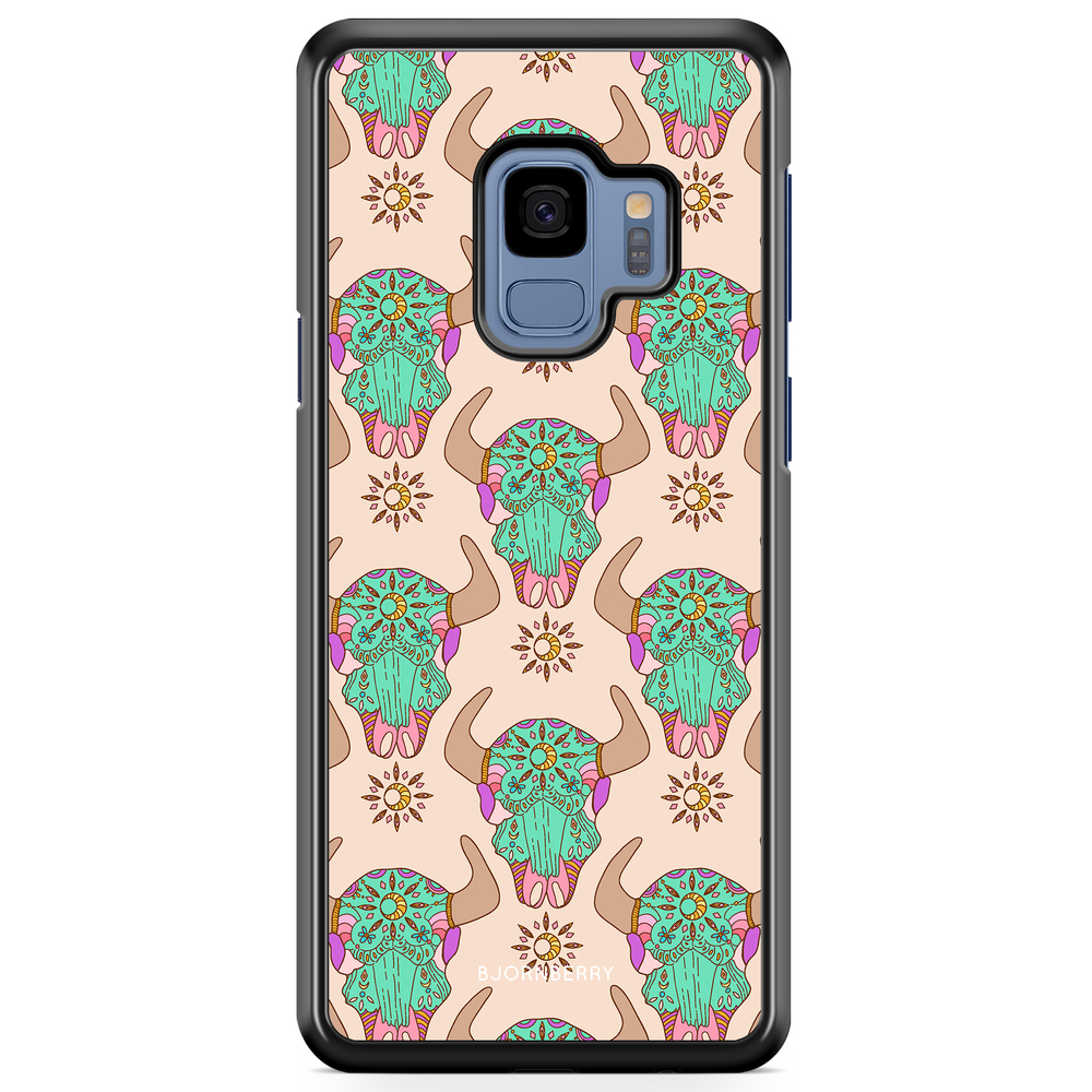 Samsung Galaxy S9 Case - Beautiful Skulls