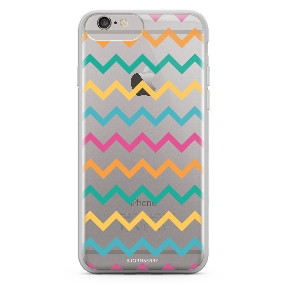 iPhone 6 Plus/6s Plus Fashion Case - Chevron Pattern