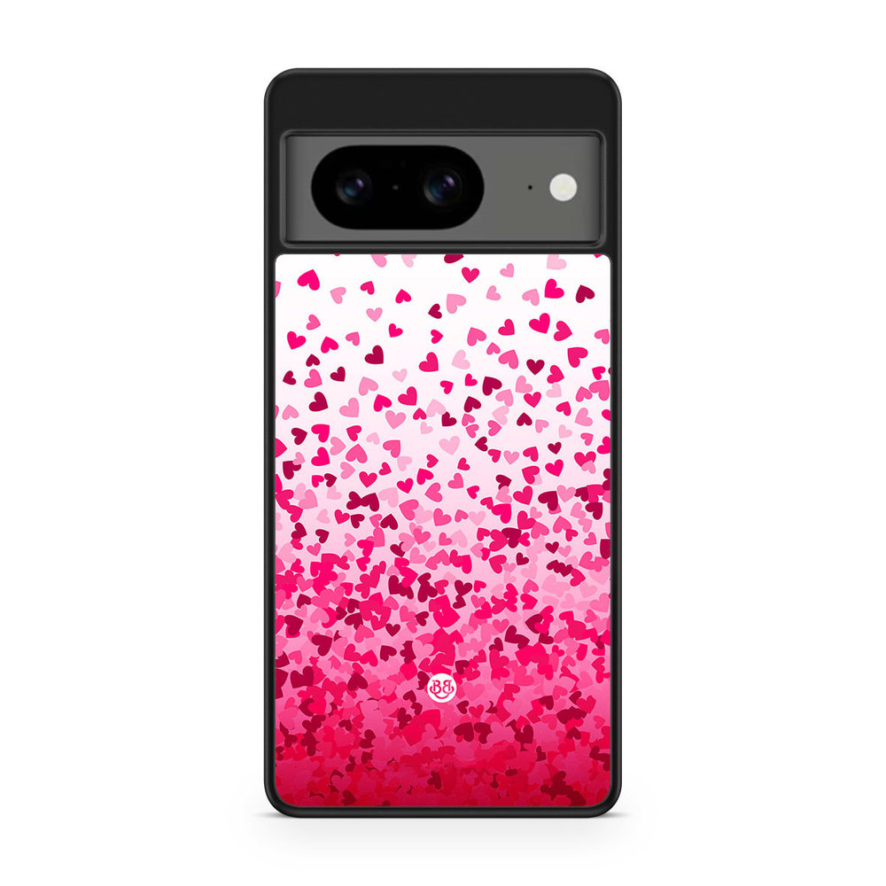 Google Pixel 8 Case - Heart Confetti