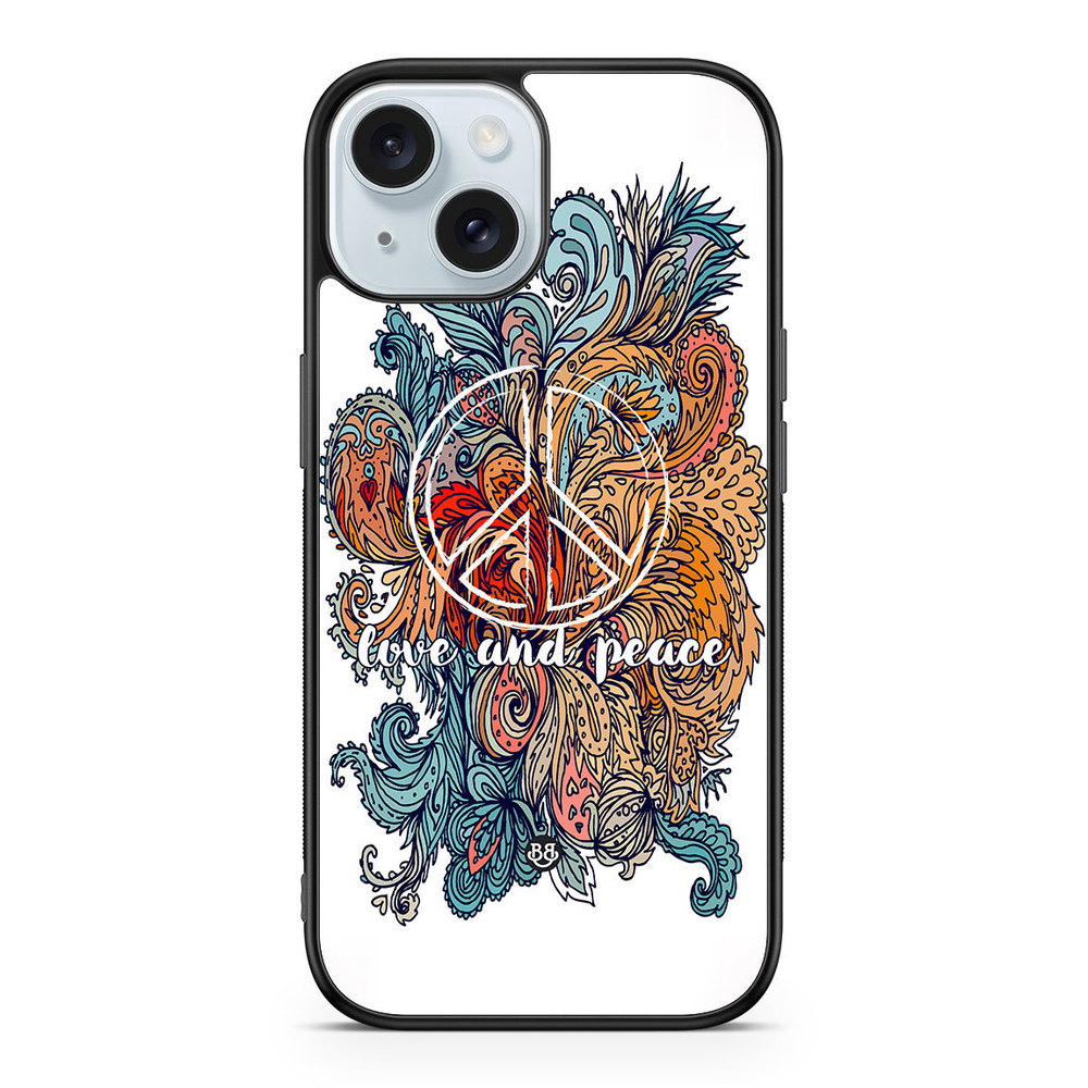 iPhone 15 Case - Love and peace
