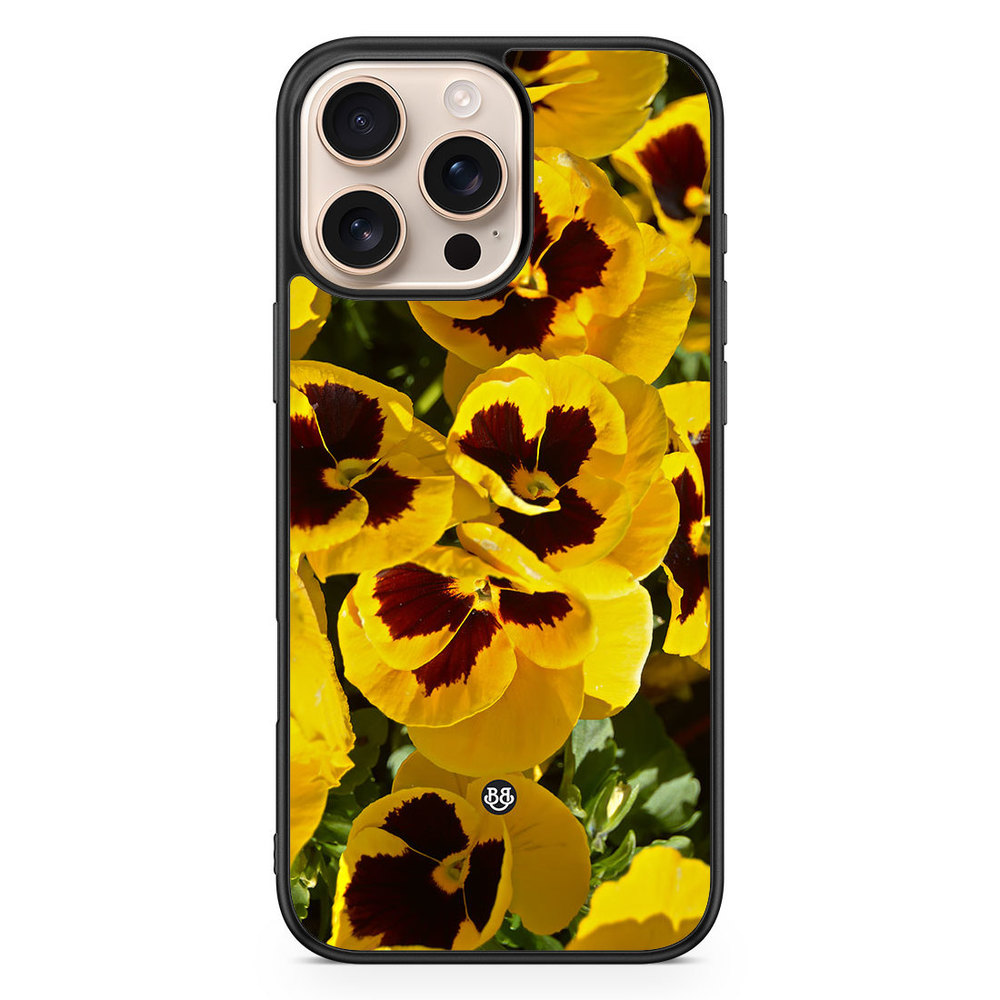 iPhone 16 Pro Max Case - Yellow Spring Flower