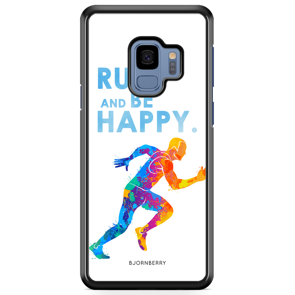 Samsung Galaxy S9 Case - Run and be happy