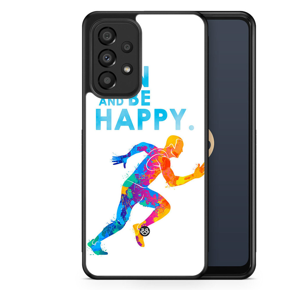Samsung Galaxy A33 5G Case - Run and be happy