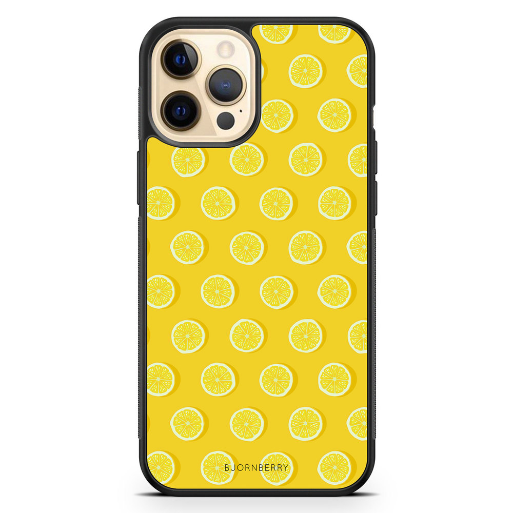 iPhone 12 Pro Max Case - Lemon Pattern