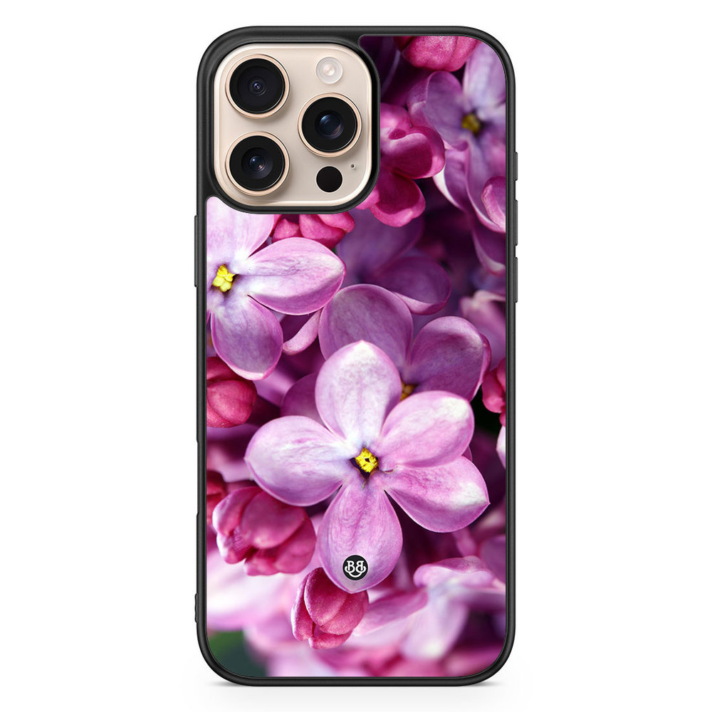 iPhone 16 Pro Max Case - Purple Spring Flower
