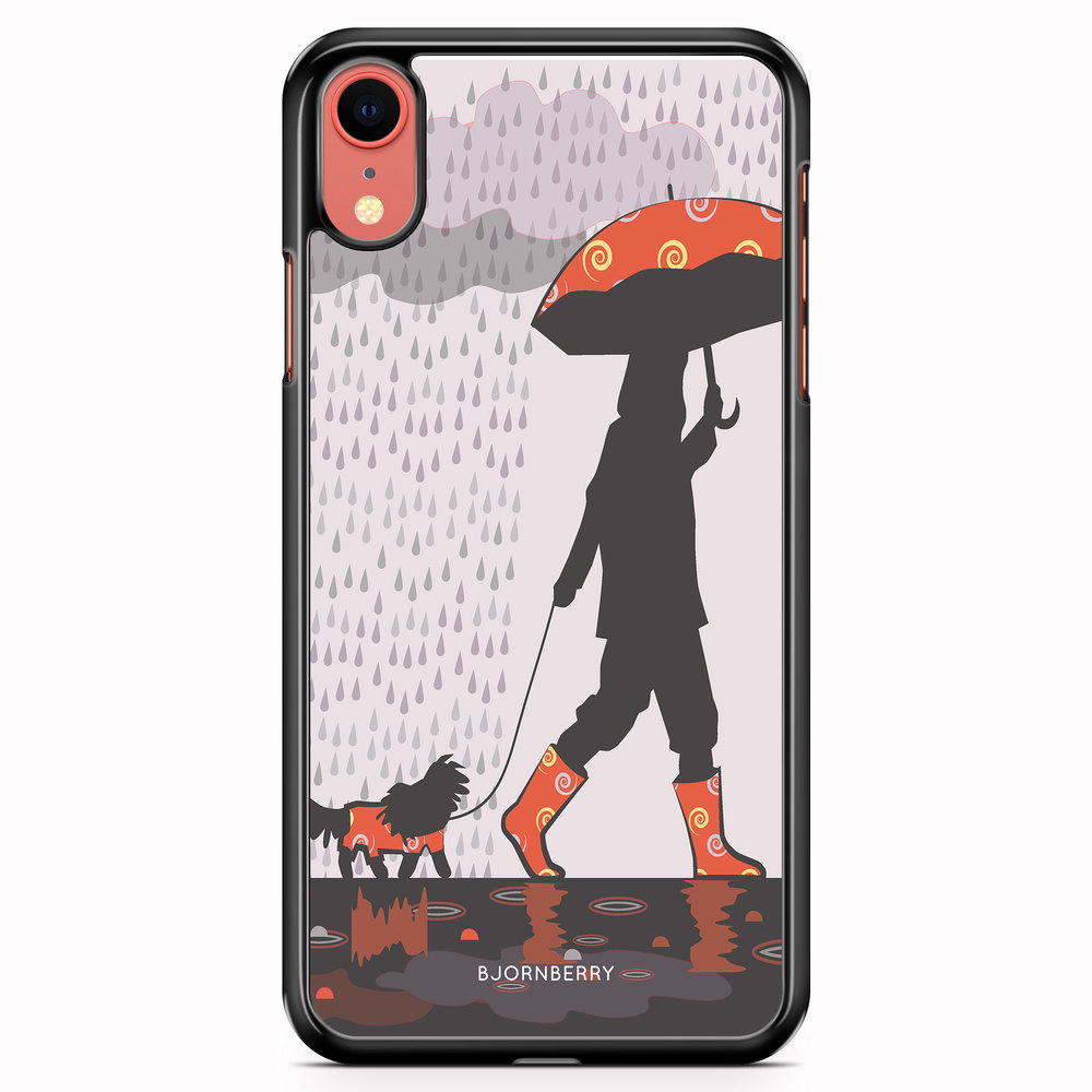 iPhone XR Case - Walking In The Rain