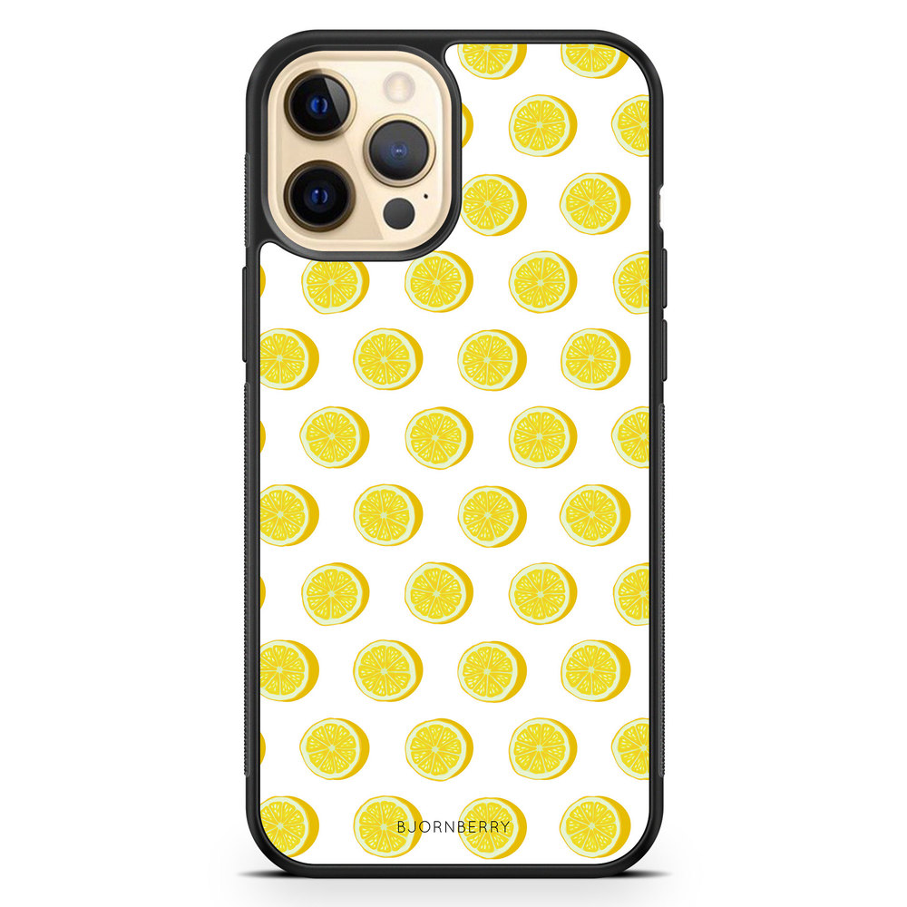 iPhone 12 Pro Max Case - Lemon Pattern