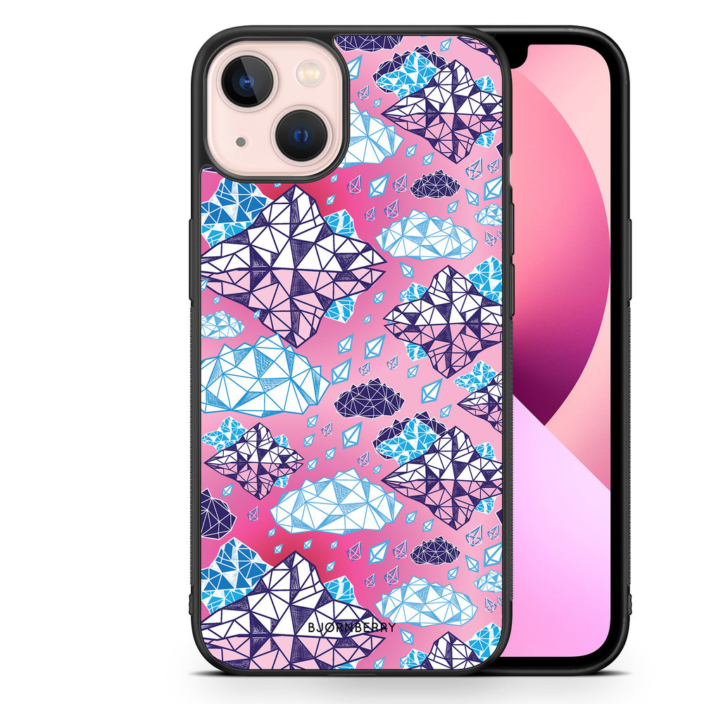 iPhone 13 Case - Geometric Clouds