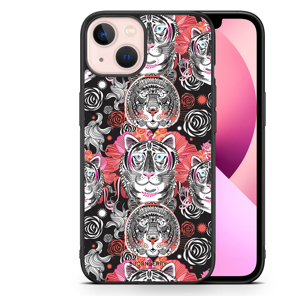 iPhone 13 Case - Cartoon Tigers
