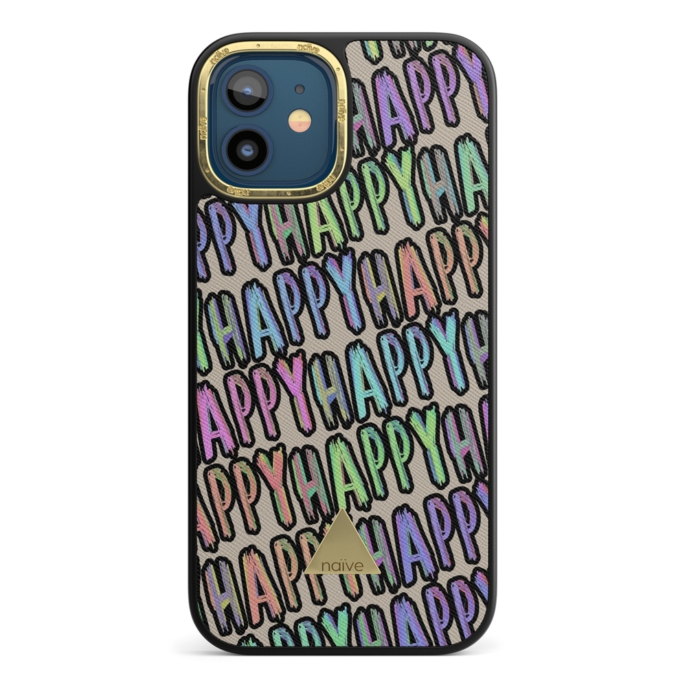 Naive iPhone 12 Case - Happy