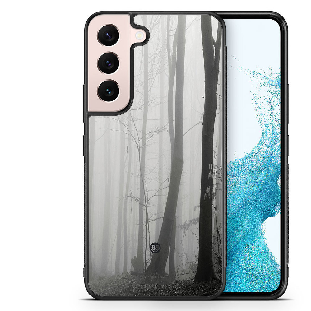 Samsung Galaxy S22 5G Case - Black/White Autumn