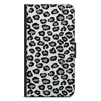 Samsung Galaxy A5 (2016) Plånboksfodral - Grå Leopard