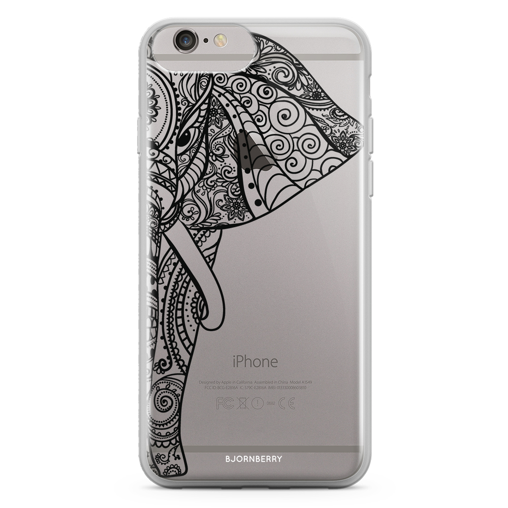 iPhone 6 Plus/6s Plus Fashion Case - Mandala Elephant