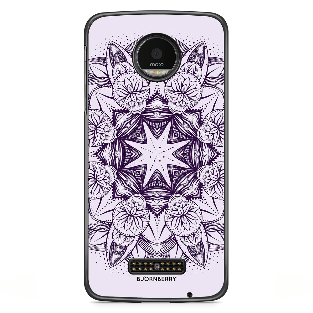 Motorola Moto Z Case - Purple Mandala