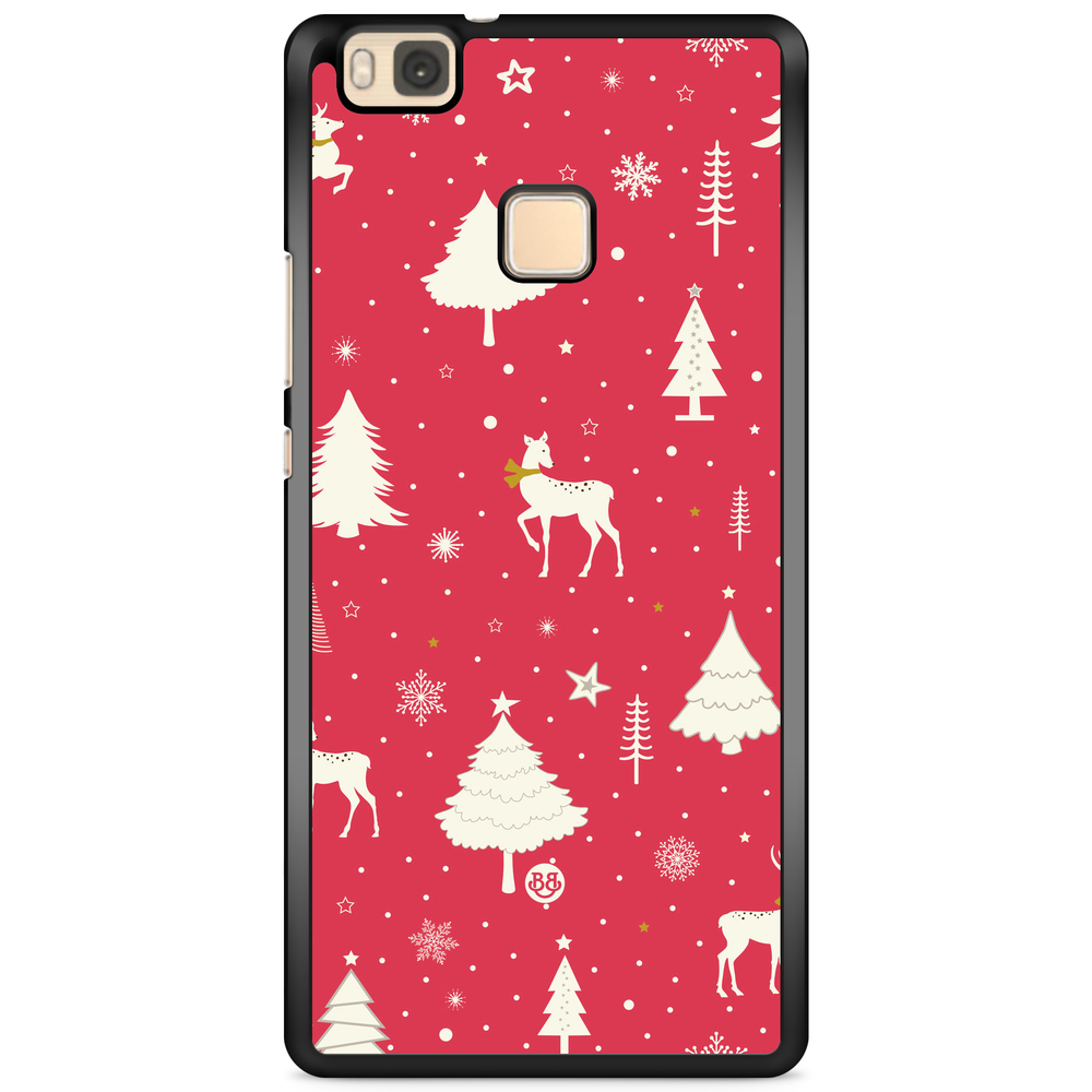 Huawei P9 Lite Case - Red Christmas
