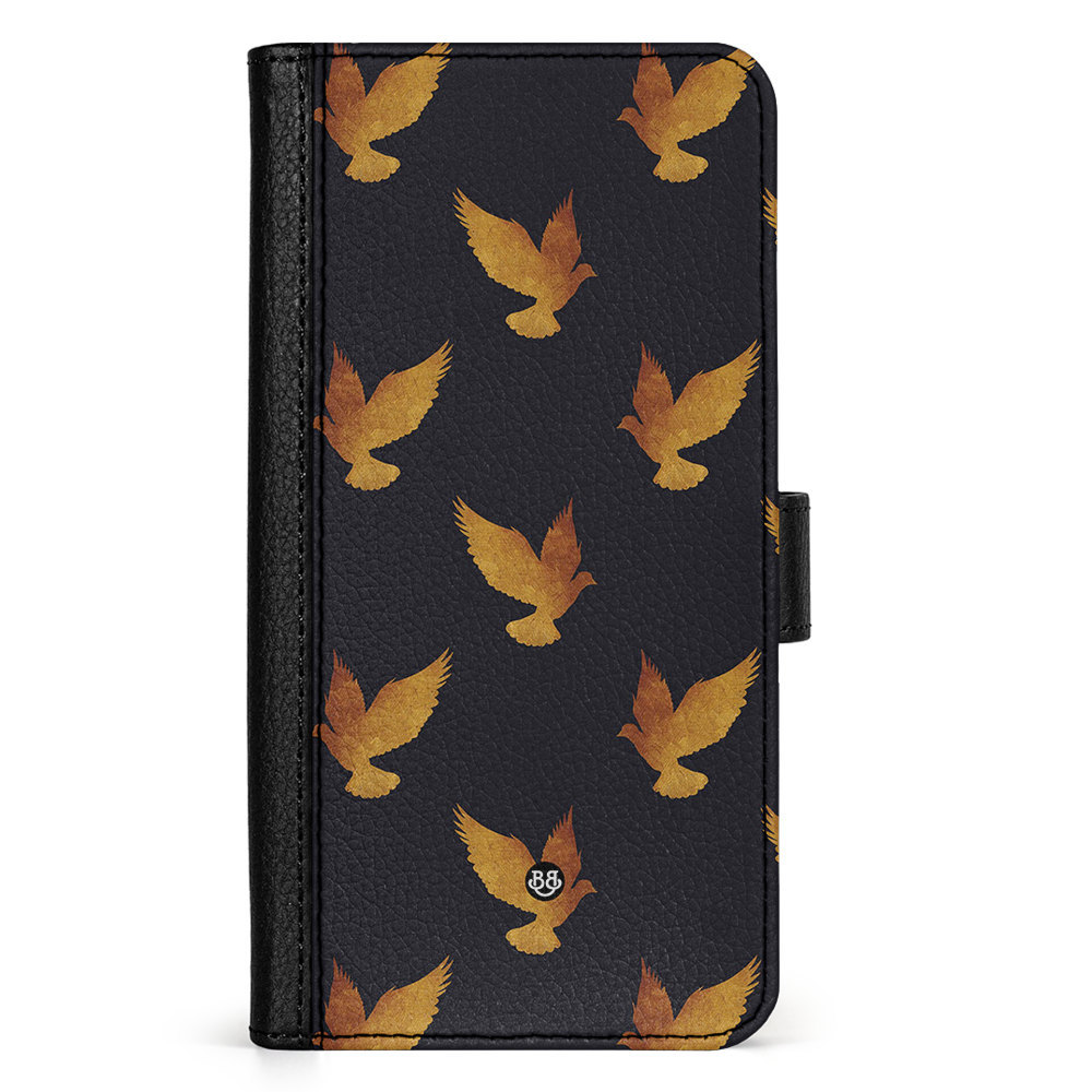 Google Pixel 9 Pro XL Wallet Case - Golden Doves