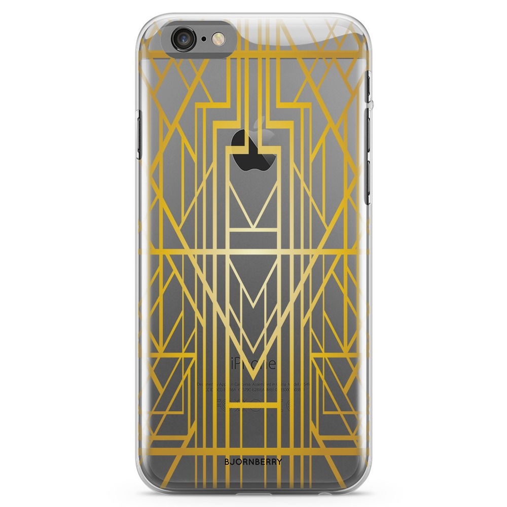 iPhone 6 Plus/6s Plus TPU Case - Golden Pattern