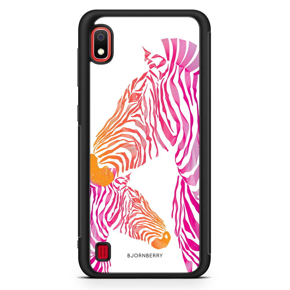 Samsung Galaxy A10 Case - Pink Zebras