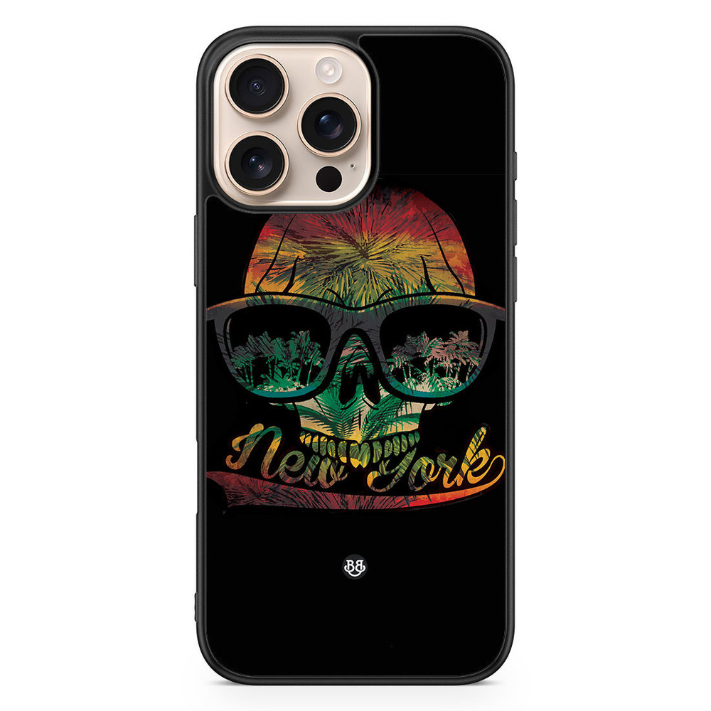 iPhone 16 Pro Max Case - New York Skull
