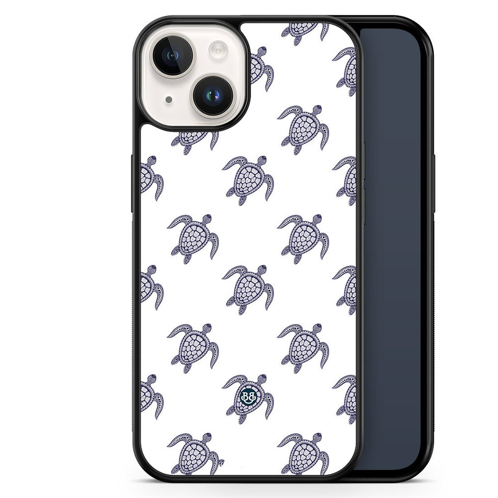 iPhone 14 Case - Blue Turtles