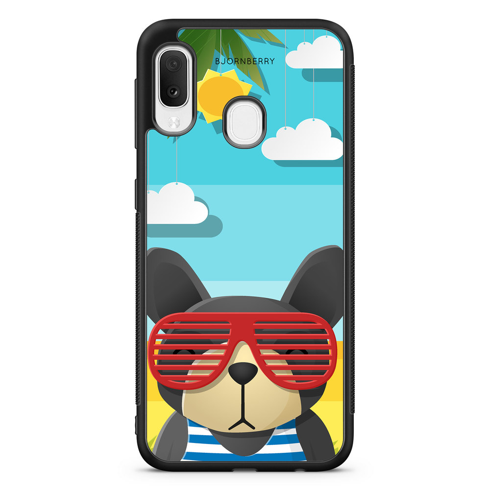 Samsung Galaxy A20e Case - Summer Dog