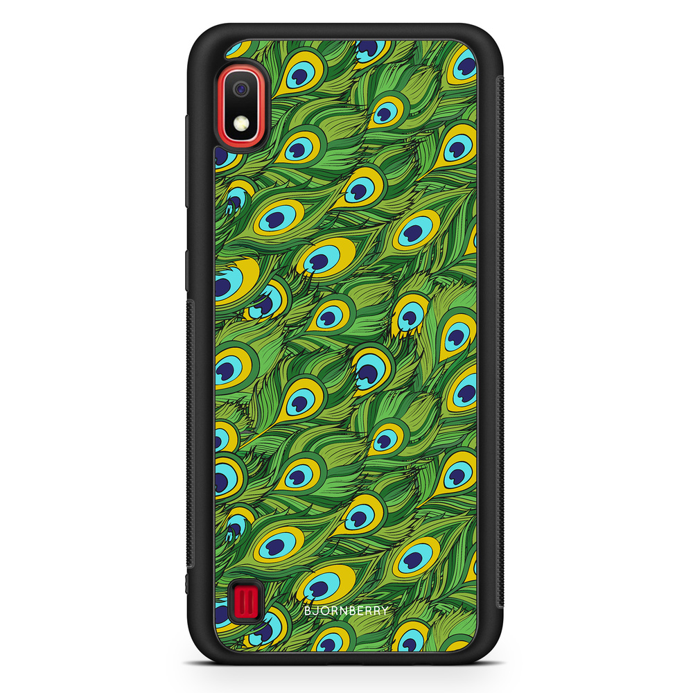 Samsung Galaxy A10 Case - Peacock Pattern